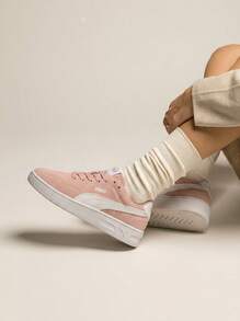 Puma Court Lally Women's Casual Athletic Shoes Pink 400734 - pink/white - View 1