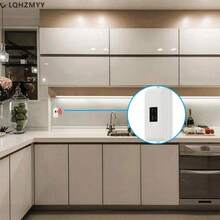 1 قطعة شريط إضاءة LED بجهد منخفض 5 فولت مع مفتاح مستشعر مسح باليد، واجهة USB، استشعار حركة الإيماءات، بدون الحاجة للمس، طول قابل للتخصيص للسلالم والخزائن والمرايا وخلفية التلفزيون والديكور بموضوع الفضاء، هدية مفاجأة، إطارات الصور والمطبخ والحمام ومحيط السرير - 2835 - مشاهدة 11