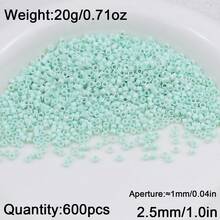 600顆彩色機器刺繡種子珠玻璃珠 DIY手工藝製作配件材料 - 機繡珠 - 查看 22