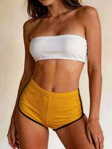 Customizable Women's Home Shorts - Customizable Shorts, Can Be Given As A Personalized Gift To Wife, Family, Friends Or Best Friends - Multicolor - View 2