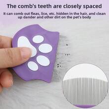 Pet Eye Comb For Cats And Dogs Fine Tooth Tear Stain Remover Eye Booger Cleaner Eye Corner Cleaning Facial Grooming Tool - View 2