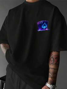 Camisetas de talla grande para hombre - Blanco - Ver 1