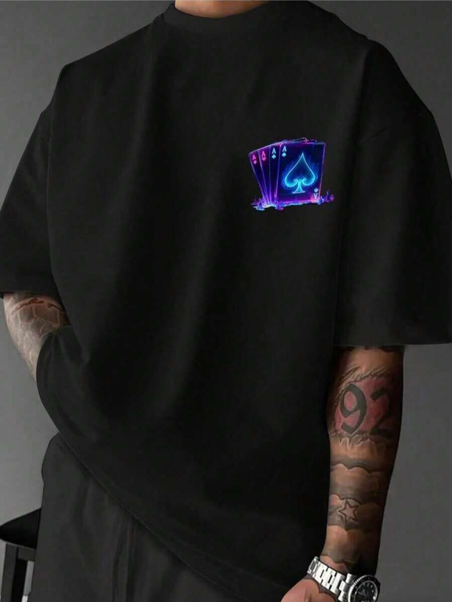 Camisetas de talla grande para hombre - Blanco - Ver 1
