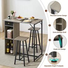 Bar Tables - Gris - Voir 2