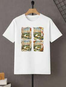 Men T-Shirts - White - View 2