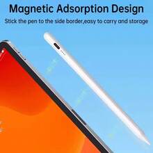 Lápiz óptico compatible con /Android/ Tableta, Lápiz Apple de carga rápida, Lápiz táctil capacitivo de alta precisión, Compatible con tableta IOS Kindle, Incluye puntas de repuesto y cable de carga - Multicolor - Ver 6