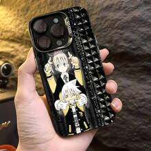 Soul Eater Soul Maka negro amarillo góticofunda de teléfono Fundas compatibles con ,Apple,VIVO,OPPO,,, y Honor.Fabricadas en silicona TPU,ofrecen protección contra golpes y caídas. - Negro - Ver 4