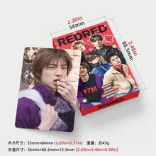30張 CORT1S REDRED Lomo卡 MART1Nn JAMES JUHOON 成員 K-Pop 專輯小卡 偶像相片卡 粉絲收藏禮物 - 單件 - 查看 4