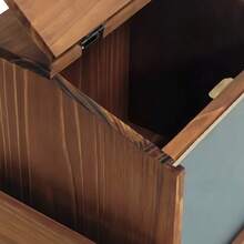 Wooden Suggestion Box With Lock Slot Wall Mount Donation Tip Jar With Chalkboard - 1Pcs - View 6