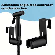 Drill-Free Toilet Sprayer Installation Bracket, Toilet Sprayer Holder Above Water Tank, Universal Bathroom Toilet Sprayer Bracket Suitable For RVs And Homes - Support - View 4