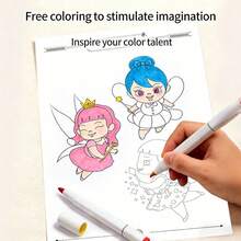1pc - Sketching Tracing Coloring Book, Children's Line Drawing Book, Student Simple Drawing Pen Control Training, Children's Coloring Drawing Book, Painting Ability Cultivation, Improve Pen Control Ability, Color Perception, Expand Life Knowledge, Very Suitable As A Gift For Children, Family Interactive Painting Prop, Boys Gift, Girls Gift, Holiday Gift, Birthday Gift, Toy > Gift, Cute Little Things, Suitable For Back To School Season - 彩色 - 查看 5