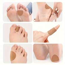 30pcs Foot Callus Protection Patches, Moisturizing Rough Feet, Versatile Foot Care Stickers - View 6