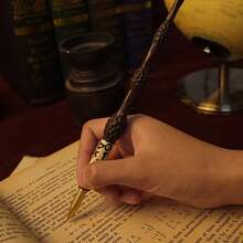 Harry Potter 1pc Magic Series Pen, Wand Ballpoint Pen, Wizard Role Play Accessory, Party Decoration, Holiday/Birthday/Easter Gift, Perfect Writing Tool. Master Your Own Power! - Multicolor - View 8