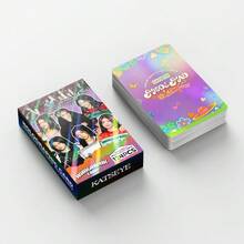 124張 KATSEYE 星星系列全套雷射卡片 鏈條小貼紙 雙面 LOMO 閃卡 - B - 查看 9