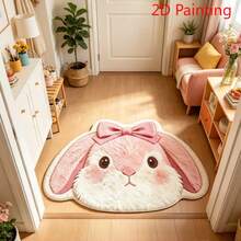 1pc Tractor Shaped Plush Rug, Adorable And Playful Decorative Carpet, Unique Shaped Rug, Cute Cartoon Rug, Suitable For Bedroom Decor, Small Rug, Carpet, Home Decor, Living Room Rug, Bedroom Rug, Living Room Decor, Outdoor Rug, Washable Rug - Multicolor - View 9