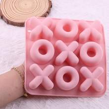 XO - Moldes de silicona para chocolate - Rosado - Ver 4