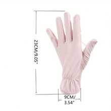 A Ladies' Breathable, Thin, Loose-Fitting, Fingerless Summer Glove With Mesh Palm For Casual Walking - Style 1 - View 5