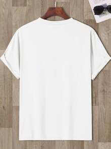 T-Shirt Uomo 180g In Cotone 100% Con Stampa Kayak Vintage, Girocollo Traspirante E Confortevole, Maglietta Outdoor Estiva Casual - White - View 2