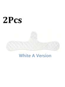 New Elegant Series Women's Sports Bra Sweat Pads, Bra Pads, Sweat Absorbing Pads, Underboob Sweat Pads, Washable And Reusable Moisture-Wicking Liners, Hand Wash/Dry Clean Only, Solid Color Bust Support Accessory, Hidden Design, Soft Fabric, For Women - Multicolor - View 12