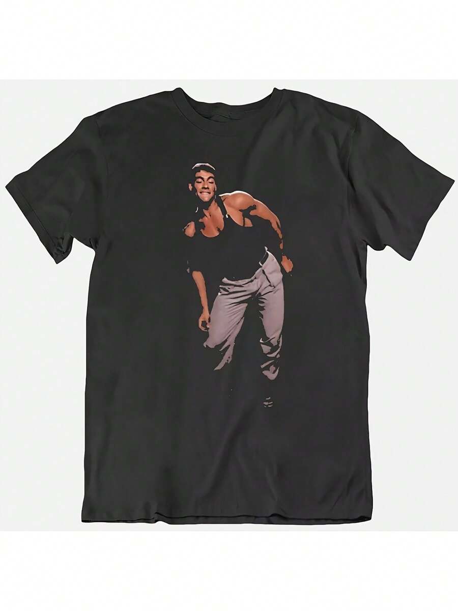 Men Sports Tees & Tanks - Black - View 1