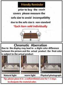 1 Đệm Sofa Sang Trọng Dày Và Mềm Mại Cho Mùa Thu Đông, Bọc Ghế Sofa Hiện Đại Và Đơn Giản Với Đáy Chống Trượt, Vỏ Sofa Chống Bụi Và Chống Bám Bẩn, Có Thể Giặt Bằng Máy, Phổ Biến Tất Cả Các Mùa, Ấm Áp Và Bền Đẹp, Không Phai Màu Và Không Rụng Lông - Màu Xám nhạt - Xem 5