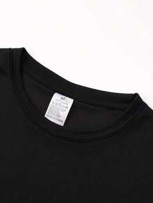 Camiseta de Hombre Estilo Retro "Edición Limitada Vintage 1978" con Estampado Creativo, Cuello Redondo, Manga Corta, Casual para Exteriores - Negro - Ver 6