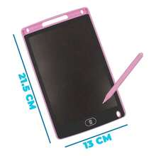 Tableta Para Dibujo Digital Cuadernillo Ejercicios tablet para niños - Rosa - Ver 3