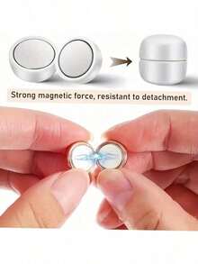 3piezas/1 pieza Botones Antideslizantes, Ajustador de Cintura de Vestido, Botones Sin Costura - Multicolor - Ver 9