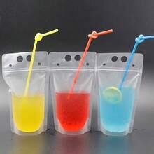 40PCS Disposable Beverage Bags, Including Tea Bags, Juice Bags, Self-Sealing Beverage Packaging Bags - Multicolor - View 1