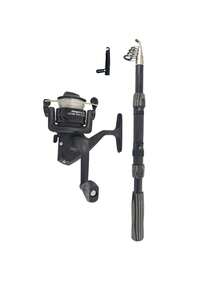 1.8m Telescopic Fishing Rod Set, Fiberglass Fishing Rod And Reel Combo - 2pcs Medium Action Spinning Fishing Rod Set Suitable For Freshwater And Saltwater Fishing Beginners - Multicolor - View 9