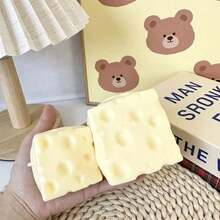 New Cheese Squishy - Creative Jerry Cheese Squishy - Extra Large Cheese Squishy - Cube Cheese - Shapeable Cheese Squishy - Slow Rebound Stress Relief Cheese Toy - Super Soft - Creative Healing Touch Collectible - Perfect Gift For Birthday, Graduation, Summer Party - Multicolor - View 11