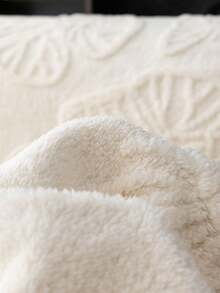1pc Beige Butterfly Pattern Plush Sofa Cushion, Thickened Sofa Protector For Autumn/Winter, Soft And Delicate Texture, Machine Washable And Hand Washable, Pet-Friendly, All-Season Use, Suitable For Living Room, Bedroom, Single, Double, Triple, Quadruple Seater Sofas - Beige - View 4