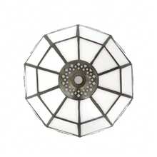 1pc Geometric Cube Style Colorful Glass Lampshade, Top Diameter 1cm, Bottom Diameter 20cm, For Table Lamp, Pendant Light, Wall Lamp, Ceiling Light Replacement - Style 28 - View 5