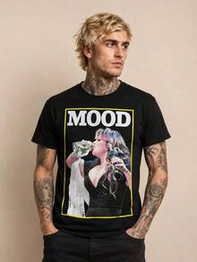 Playera De Y De Hombre - Negro - Ver 2