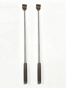 2入/1入可伸縮不鏽鋼抓背器 手部按摩器 背部按摩器 全身抓癢工具 人體工學設計手把 適用於難以觸及區域 便攜式抓癢刷 男女適用 父母與青少年的完美禮物 無需他人協助 含按摩球頭 4段式伸縮設計 戶外用品 家居裝飾 家居必需品 適合家庭 女性禮物 男性禮物 母親節禮物 - 高品質癢癢撓 - 查看 14