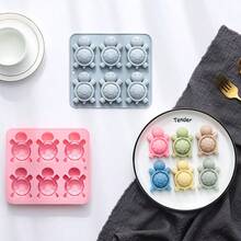 1個海龜冰塊模具/托盤,易脫模。6層3D海龜冰塊模具。夏季飲品和烘焙必備。適用於夏季飲品、咖啡沖泡、果凍製作。也是派對用品、節日慶祝和旅行的必備品。 - 彩色 - 查看 11