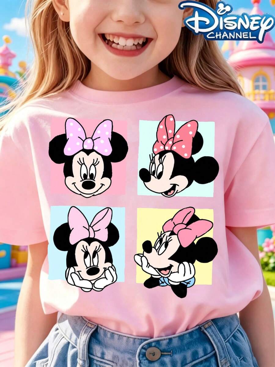 Disney Teen Girls T-Shirts - 粉色 - 查看 1