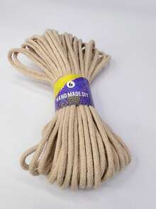 1pc 3mm Pure Cotton Braided Rope For Grooming, Multiple Colors Available, Rich Colors, Can Be Freely Matched. Suitable For Small Bags And Various Reinforcement Materials - 10m - View 20