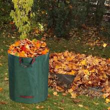 1pc Large Capacity Thickened Garden Leaf Collection Bag, Outdoor Yard Foldable & Trash Bag, Durable Garden Cleanup Storage Bag - A - View 6
