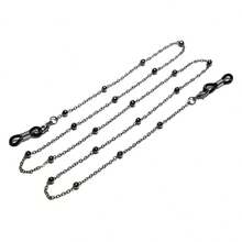 3Pcs Glasses Chain Set In Gold, Silver And Black, Decorative Eyewear Chain With Clasps And Beads, Stylish Anti-Lost Glasses Chain,Fashion Accessory - Multicolor - View 4