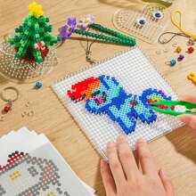 1000pcs Random Color 5mm Fuse Beads Melty Beads Set, Melting Beads Craft Bead Arts And Crafts Set For Christmas Birthday Gift - Multiple Styles - View 7
