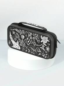 1pc Ocean Fish Pattern Switch Protective Case, New Switch2 (2025) Game Console Accessory Dock Shell, Compatible With Switch2 (2025)/Switch OLED, New Switch2nd Generation Game Accessory Protective Cover, Game Console Storage Bag, Best Gift For SWITCH Players - Multicolor - View 14