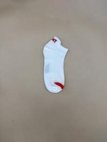 10 Pairs Randomly Sent Men's Brand Colorful Mesh Short Socks, Summer Thin Sweat-Absorbent Sports Socks - Multicolor - View 7