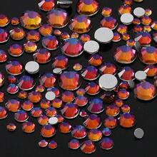 YONGNING SS4-20 1300pcs Mixed Size Crystal Non-Hotmelt Transparent Glass Rhinestones Flat Back Decorative Pieces DIY Nail Art 3D For Shoes, Clothing, Hats And Other Daily Items - Mixed Size - View 32
