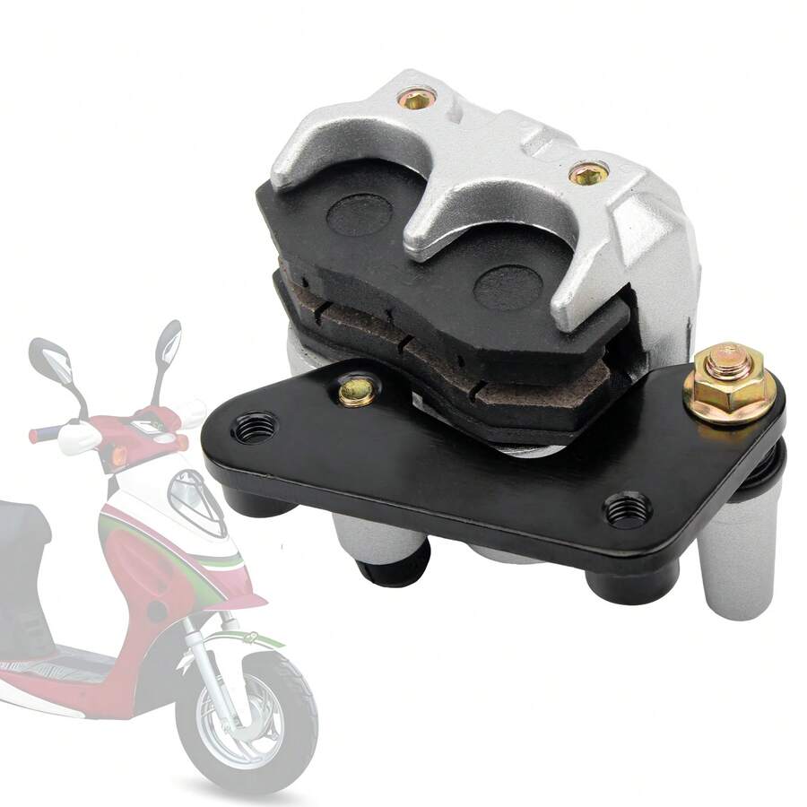 PowerMotor 摩托車前碟煞卡鉗 液壓式 通用型 適用 50cc-250cc 125cc GY6 QMB139 踏板車 越野小車 更換零件