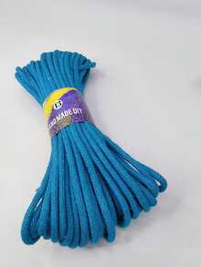 1pc 3mm Pure Cotton Braided Rope For Grooming, Multiple Colors Available, Rich Colors, Can Be Freely Matched. Suitable For Small Bags And Various Reinforcement Materials - 10m - View 23