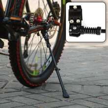 Aluminum Alloy Adjustable Bicycle Kickstand/Mountain Bike Support/V-Brake Foot Support/Mountain Bike Side Stand/Single Support, Suitable For 16", 20", 24", 26" Wheel Diameter Bicycles And 700 Road Bikes - Multicolor - View 5