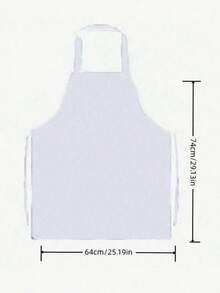 1/3/5pcs Women's Polyester Apron, Simple Style Black Apron With Pockets, Thickened Waist Apron, Fashionable Home Kitchen Workwear, Kitchen Supplies - Multicolor - View 9
