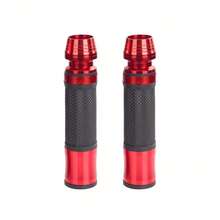 通用 7/8" 22mm 摩托車手把握把 - 手把配件 CNC+橡膠材質，更好的安全保護，適用於 Kawasaki、Suzuki、Ducati 摩托車 - A - 查看 12