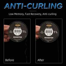 SeaKnight T1 II Fluorocarbon Coated Fishing Line, 100m/50m, Fluorocarbon Coating For Strength And Durability, Excellent For Casting And Hooking - White - View 13